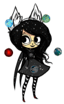  animated chibi dogtier entadeath godtier jade_harley planets solo witch 
