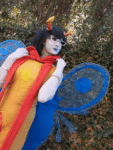 2013 animated aranea_serket cosplay dancestors fullres godtier light_aspect princehess real_life solo sylph