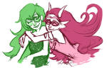  3_in_the_morning_dress bromance feferi_peixes grey horrorcuties hug jade_harley limited_palette palerom redrom shipping 