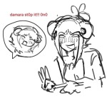  2026 age_discrepancy ancest aradia_megido blush damara_megido dancestors fullres grayscale incest monochrome muwwwsky ram_jam redrom shipping sketch starter_outfit text word_balloon 