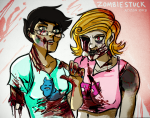  2013 au blood eyesquick fullres gore jane_crocker okakopa roxy_lalonde starter_outfit zombiestuck 