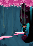  animated land_of_thought_and_flow merrigo noose pixel solo terezi_pyrope trees 