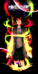  2018 fullres hilaletto hiveswap image_manipulation joey_claire language:alternian planets solo stars starter_outfit text 