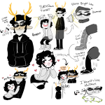  2014 art_dump blush dammek deer_in_headlights fiery_axolotl flashlight freckles fullres heart hiveswap i_herd_u_like_mudkips joey_claire lusus meme redrom shipping speculative_design text zamii070 