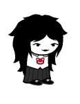 2025 aradia_megido fullres humanized jaggy_lines pastabaguette solo sprite_mode starter_outfit transparent
