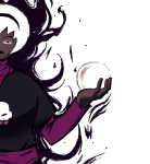  2026 asmaclone black_squiddle_dress cueball fullres grimdark jaggy_lines rose_lalonde solo 