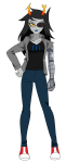 2023 artificial_limb deleted_source fullres honesk1 illegal_vriska official_merch requiem solo starter_outfit transparent vriska_serket