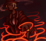  dd doctorsaccharine draconian_dignitary hat humanized red_miles smoking solo 