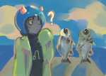  10k_member_celebration_event 2025 ? animals animalstuck cat_hat clouds dave_strider fish fullres nepeta_leijon nsmruka ocean starter_outfit wayward_vagabond wut wv 