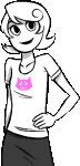  animated fangame frightening-fauna hso_2012 pixel roxy_lalonde solo talksprite transparent 