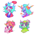  2018 beverage boldir_lamati candy food fullres headshot heart hiveswap honespy tagora_gorjek trickster_mode tyzias_entykk xefros_tritoh 