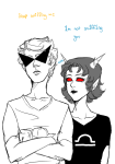  arms_crossed dirk_strider freedomconvicted no_glasses panel_redraw terezi_pyrope 