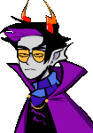  2019 animated broken_source eridan_ampora fullres jaggy_lines jangnan solo starter_outfit talksprite transparent 