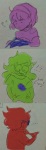  ! 2019 ? dave_strider highlight_color jade_harley knitting_needles limited_palette pencil rose_lalonde toadstool32 yarn 