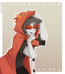  2012 dragon_cane dragon_cape fullres ikimaru solo stars starter_outfit terezi_pyrope 