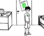   animated john_egbert page_one panel_redraw shtuts solo starter_outfit 