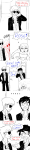 2012 comic dave_strider formal fullres grayscale grimdorks highlight_color john_egbert nsfw_source planetofjunk redrom rose_lalonde shipping suit text word_balloon