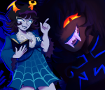  2025 aranea_serket dancestors dream_ghost fullres mindfang's_journal mindfang_dress multiple_personas no_glasses silhouette solo starter_outfit sufferer_necklace ttylerix web 