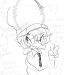  2026 fullres grayscale hiveswap jerann_mussel lampire monochrome native_source sketch solo starter_outfit text 