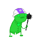2016 animated eggs felt flash_asset fullres jaggy_lines poinko solo sprite_mode transparent weapon
