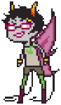 2012 animated body_modification dancestors dream_ghost fashion feastings fullres glitter godtier life_aspect meenah_peixes pixel solo thief transparent walksprite