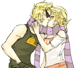  dirk_strider kiss neorails profile roxy&#039;s_striped_scarf roxy_lalonde rumminov scarf_sharing shipping starter_outfit strong_tanktop 