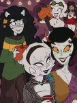 2024 aradia_megido beverage casual cosplay dogtier fashion flowers flutterfan2007 fullres halloweenstuck jade_harley kanaya_maryam perfect_blue pumpkin redrom rose_lalonde rosemary roxy_lalonde scars shipping the_nightmare_before_christmas undertale