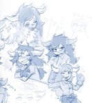 2020 crying fairly_fatuous fullres heart hiveswap hug ladyy lusus monochrome mspa_reader redrom shipping sketch skylla_koriga southern_hospitality starter_outfit text wonk