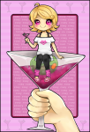  alcohol cocktail_glass diabetes kiki-myaki roxy_lalonde solo 