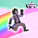  crossover land_of_little_cubes_and_tea nepeta_leijon rainbow solo team_fortress_2 yrr 