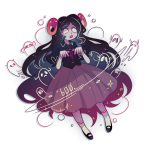  2019 aradia_megido crystalrina dead_aradia fullres ghosts midair solo starter_outfit text 