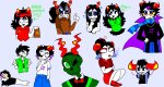  ! 413 2025 arms_crossed art_dump body_modification calliope cronus_ampora damara_megido dancestors deltarune dream_ghost equius_zahhak eridan_ampora fake_horns fashion finger_guns food fullres heartpiercer horuss_zahhak jaggy_lines jake_english mcdonald's meulin_leijon sitting smoking starter_outfit sweat tavros_nitram text wonk word_balloon zahhaks 