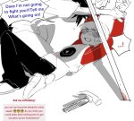  ! ... 2026 ask blood c4rmy_hs claw_hammer dave_strider fullres john_egbert katana lying red_baseball_tee starter_outfit strife sweat text word_balloon 