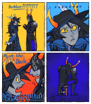  ... 2024 ancestors back_angle comic expatriate_darkleer fullres hat headshot jaggy_lines marquise_spinneret_mindfang pastabaguette profile punstuck sitting starter_outfit sweat text 