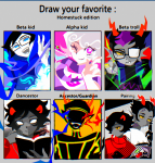  2025 ancestors animals art_meme book breath_aspect clouds cocktail_glass cronus_ampora dancestors empiricist's_wand eridan_ampora food fullres gills godtier heir jaggy_lines john_egbert kancro kankri_vantas orthodoxquadrilateral psionics roxy's_striped_scarf roxy_lalonde scars shipping smoking starter_outfit text the_psiioniic whistle wonk 