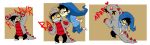 2011 back_angle breath_aspect carrying comic communism fullres godtier heart heir john_egbert karkat_vantas kigurumi kiss midair redrom shipping text transparent ximerika