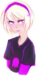  black_squiddle_dress deanhime headshot rose_lalonde solo 