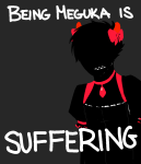  2011 adoxographist ancestors crossover fashion fullres grayscale highlight_color madoka_magica silhouette solo text the_sufferer 