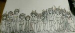  2015 alternians aradia_megido arms_crossed dead_aradia dragon_cane equius_zahhak eridan_ampora feferi_peixes freckles fullres_export_attempted gamzee_makara kanaya_maryam karkat_vantas nepeta_leijon no_hat noodlenumber pencil sollux_captor starter_outfit sweat tavros_nitram terezi_pyrope vriska_serket 
