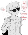  2024 dave_strider fashion formal fullres grayscale karkat_vantas language:indonesian ohmynyah text word_balloon 