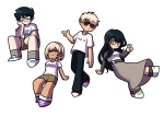  2019 beta_kids casual crow-with-a-shortcake dave_strider fullres jade_harley john_egbert rose_lalonde sitting text transparent 