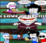 2026 casual dave_strider dirk_strider fashion fullres godtier heart_aspect homestuck:_beyond_canon hoodie_killer_supreme image_manipulation jaggy_lines john_egbert june_egbert meme parody prince rose_lalonde roxy_lalonde rozebudx3 spongebob_squarepants text transtuck ultimate_dirk