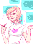  alcohol cocktail_glass emilpie meowcats roxy_lalonde solo 