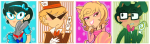 2012 alice_in_wonderland alpha_kids card crossover dirk_strider fashion fullres hat jake_english jane_crocker lil_sebastian roxy_lalonde zamii070