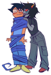 2026 blackoutbruh blackrom bluesclues blush bondage breath_aspect fullres godtier heir john_egbert licking profile shipping starter_outfit sweat terezi_pyrope 