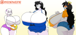 2017 aspect_symbol back_angle dogtier dress_of_eclectica fullres jade_harley light_aspect nsfw_source planetofjunk rose_lalonde swimsuit vriska_serket