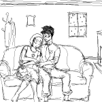  couch grimdorks holding_hands john_egbert luciferz redrom rose_lalonde shipping winter 