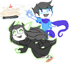  2013 animal_ears breath_aspect chibi dogtier food fullres godtier heir incest jade_harley john_egbert midair prospitcest riders0fdirk shipping space_aspect witch 