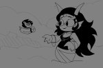 2026 blush cuphead feferi_peixes fullres grayscale karkat_vantas lifeblood midair monochrome parody redrom shipping size_difference starter_outfit tornad0tommy 