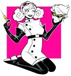  2025 alternate_hair blush body_modification brain_user99 decapitation dirk_strider fullres kneeling roxy_lalonde sexy_science_lady_suit wonk 